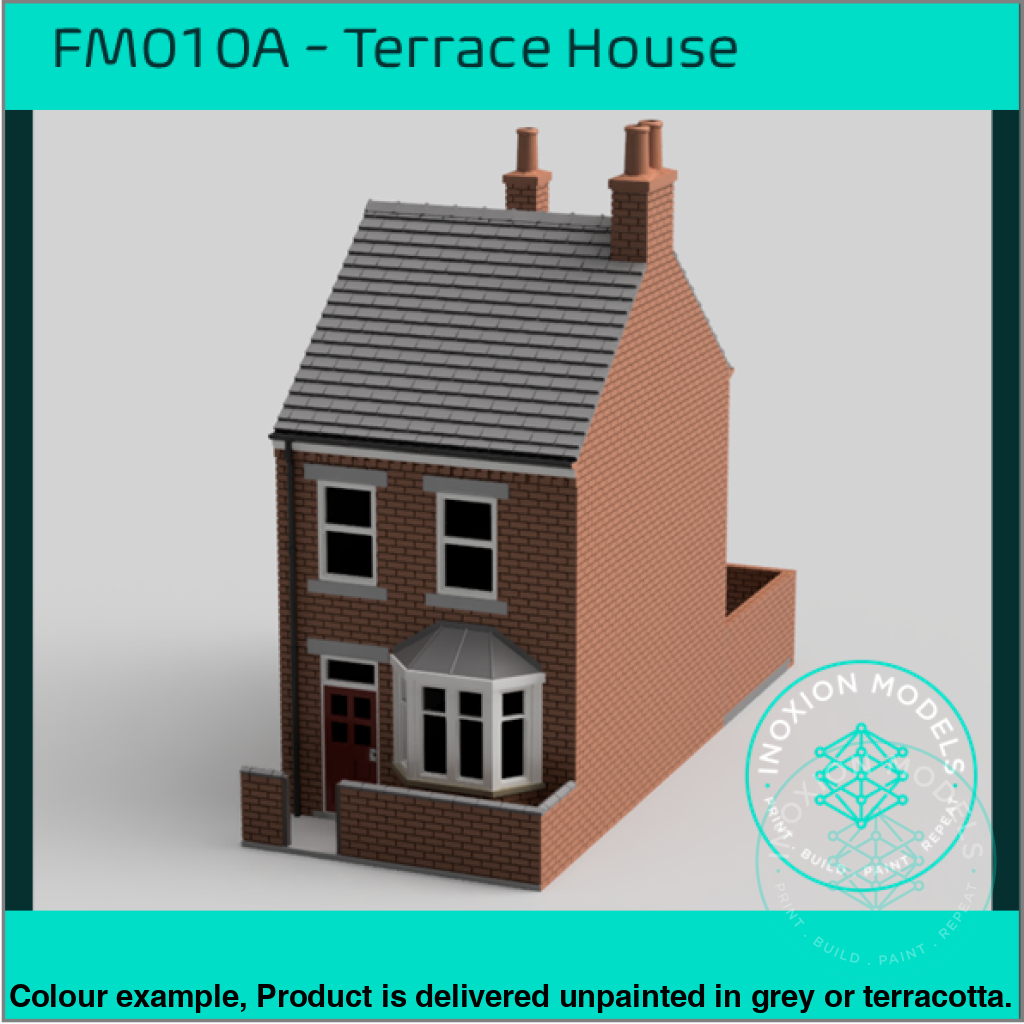 Fm010A – Terrace House Oo/Ho Scale Oo Building