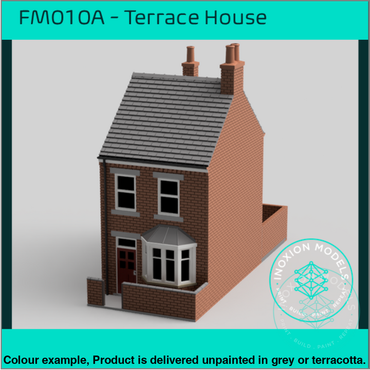 Fm010A – Terrace House Oo/Ho Scale Oo Building