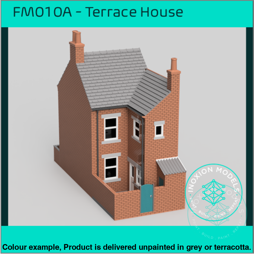 Fm010A – Terrace House Oo/Ho Scale Oo Building