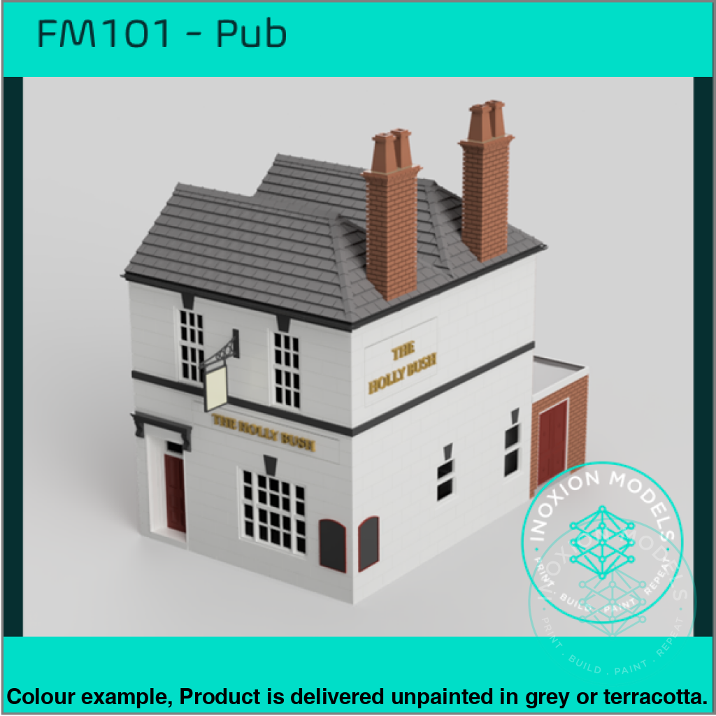 Fm101 – Pub/Hotel Oo/Ho Scale Oo Building