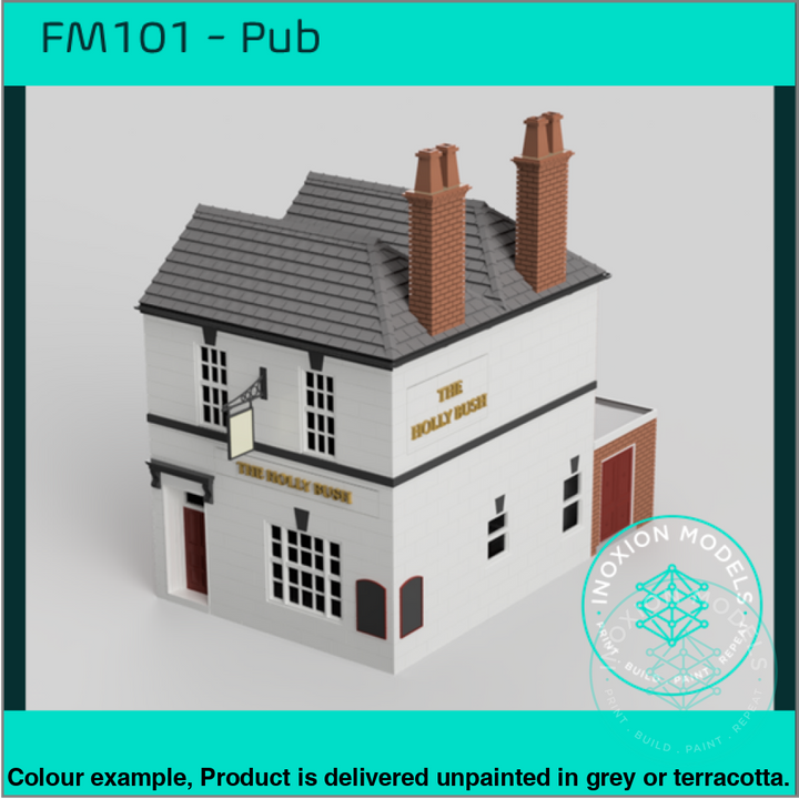 Fm101 – Pub/Hotel Oo/Ho Scale Oo Building