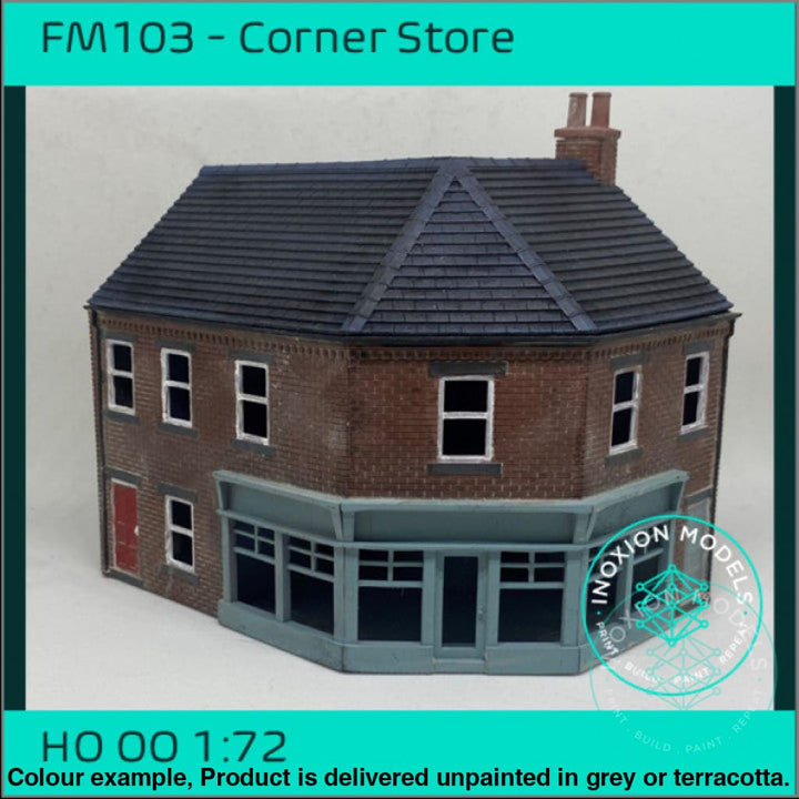 Fm103 – Corner Store Oo/Ho Scale Oo Building