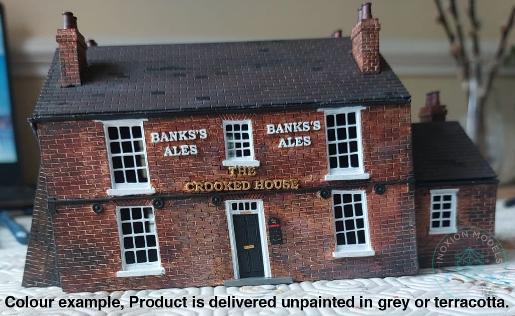 Fm104 – The Crooked House Pub Oo/Ho Scale Oo Building