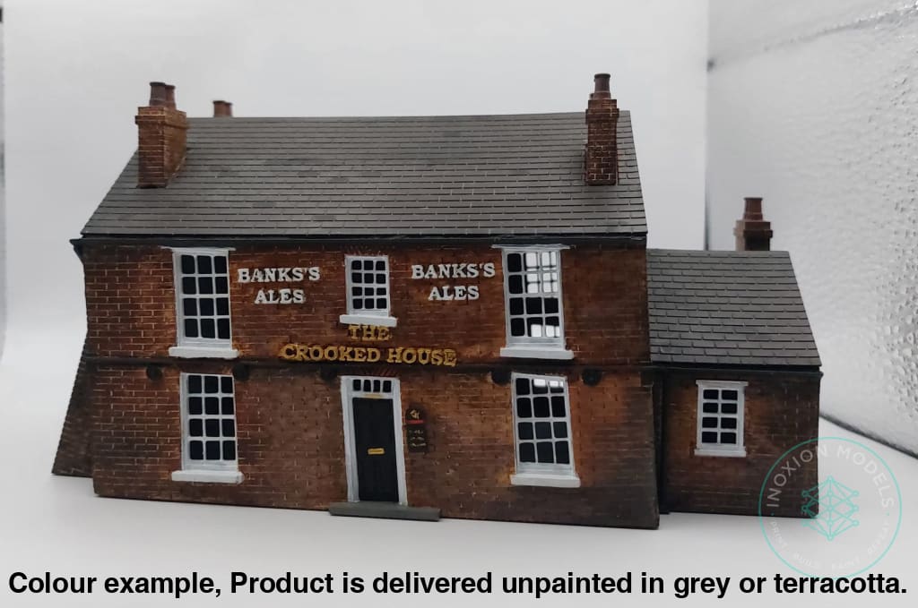 Fm104 – The Crooked House Pub Oo/Ho Scale Oo Building