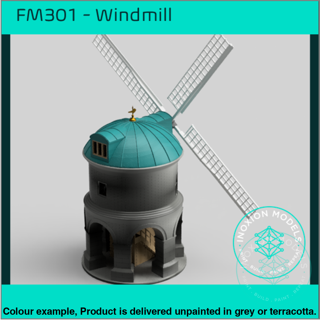 Fm301 – Windmill Oo/Ho Scale Oo Building