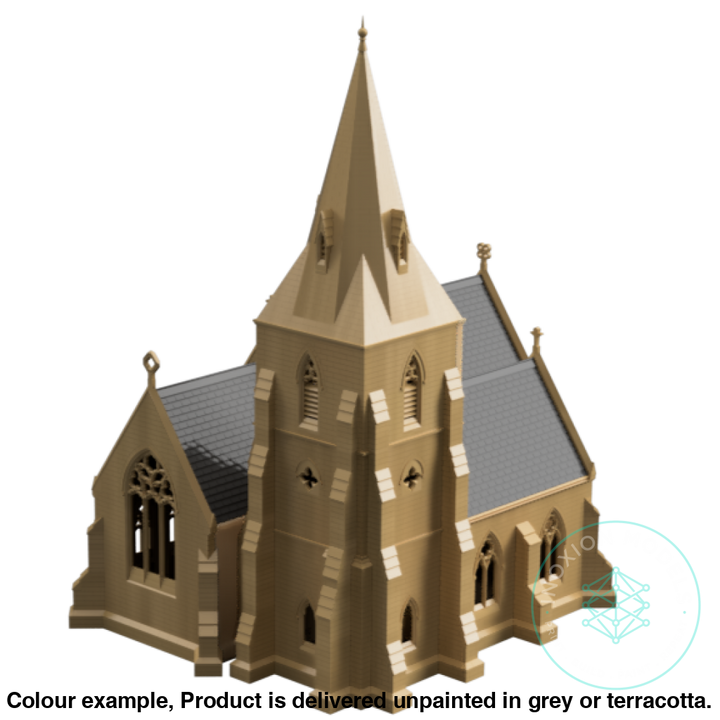 Fm302 – Church Oo/Ho Scale Oo Building