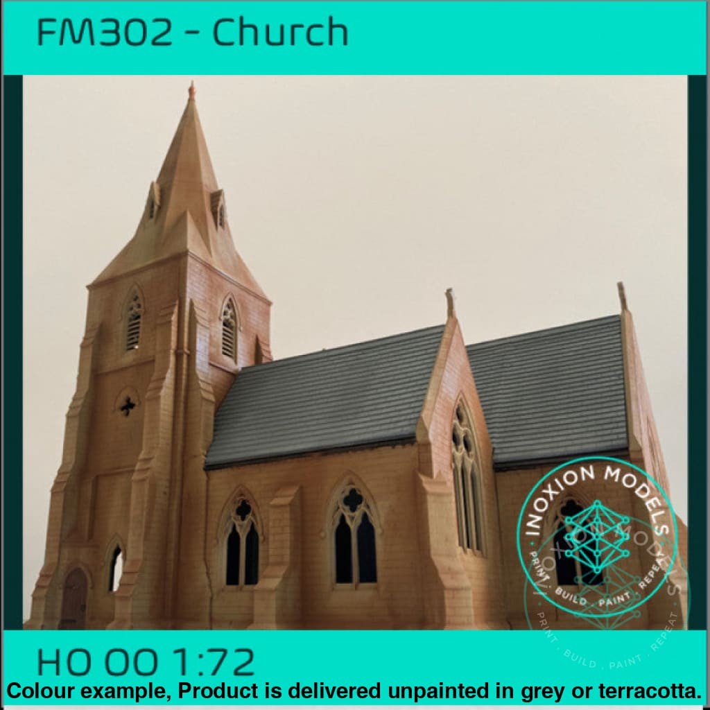 Fm302 – Church Oo/Ho Scale Oo Building