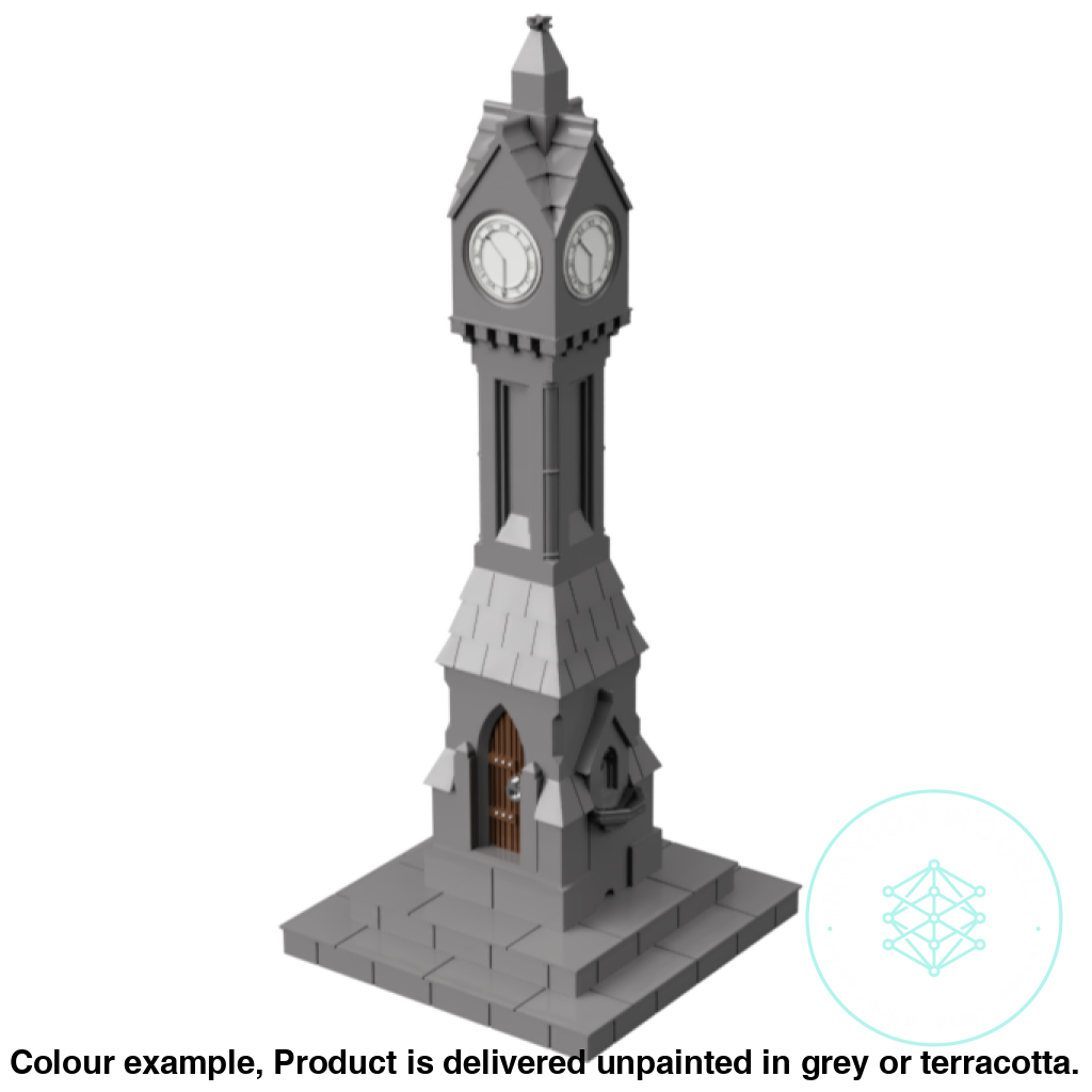 Fm303 – English Town Clock Oo/Ho Scale Oo Building