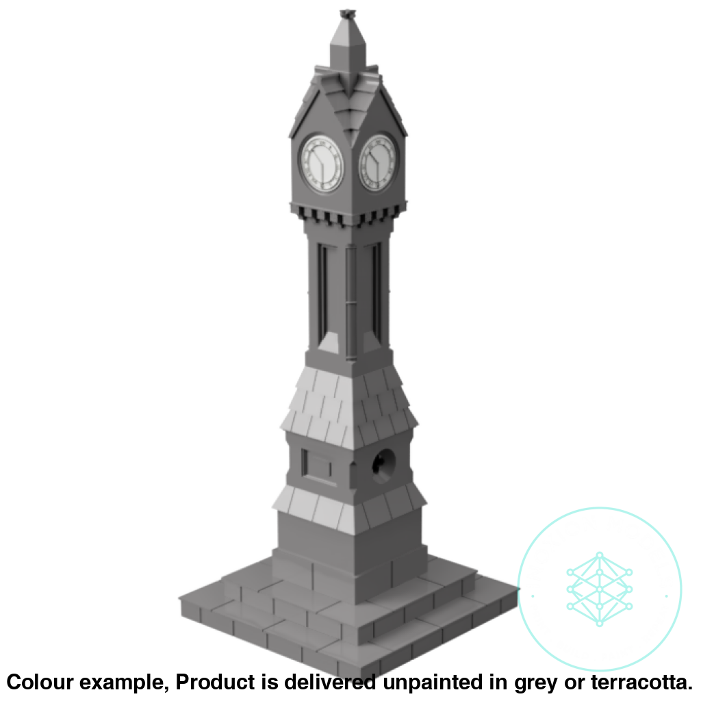 Fm303 – English Town Clock Oo/Ho Scale Oo Building