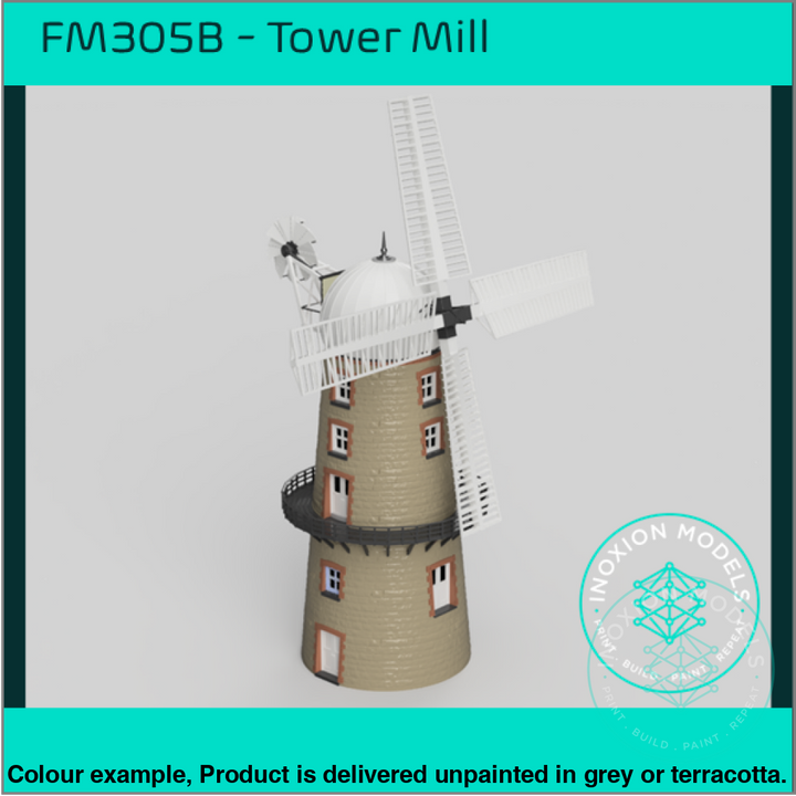 Fm305A – Tower Windmill Oo/Ho Scale Oo Building