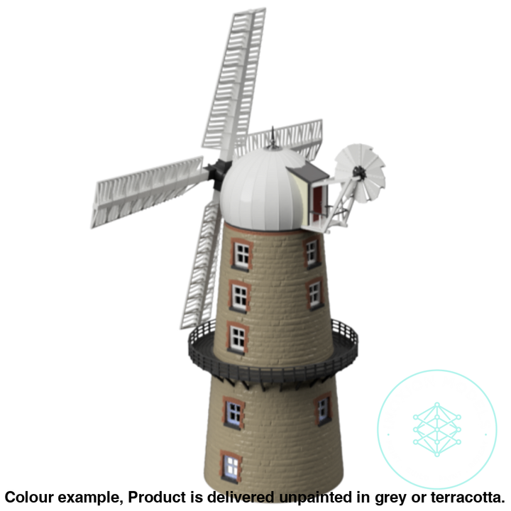 Fm305A – Tower Windmill Oo/Ho Scale Fm305B - Stone / Oo 1:76 Building