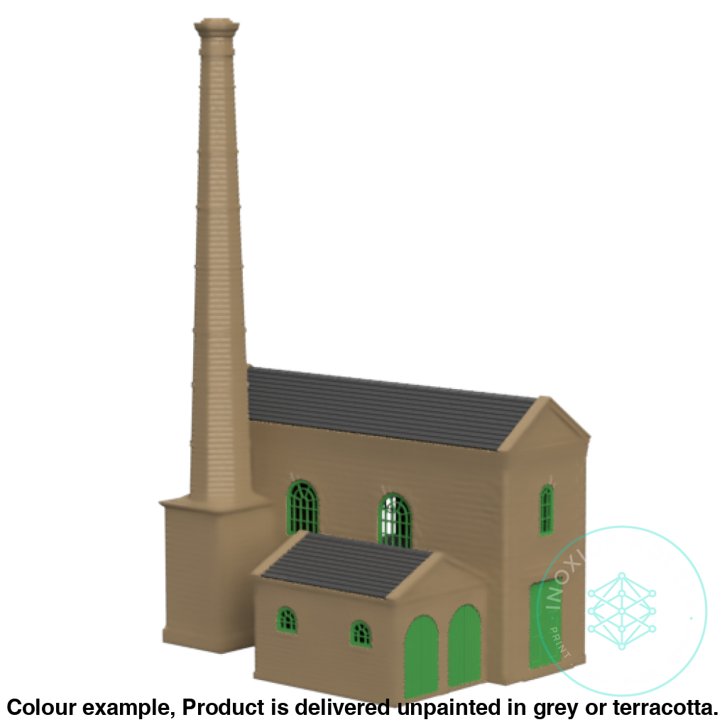 Fm501 – Steam Pump House Oo/Ho Scale Oo Building