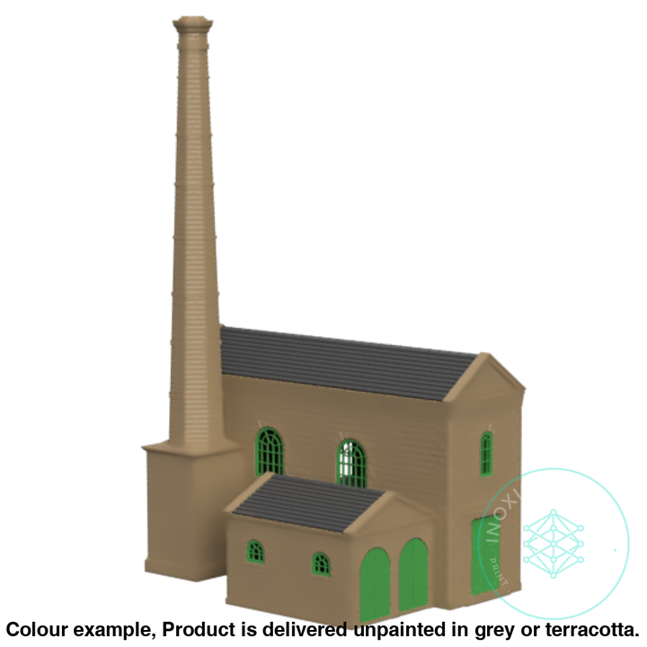 Fm501 – Steam Pump House Oo/Ho Scale Oo Building