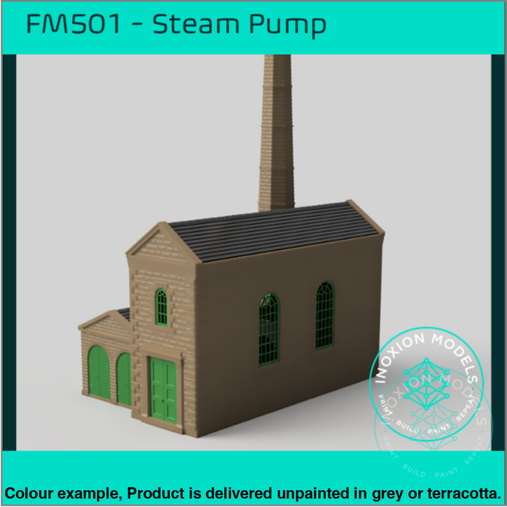 Fm501 – Steam Pump House Oo/Ho Scale Oo Building