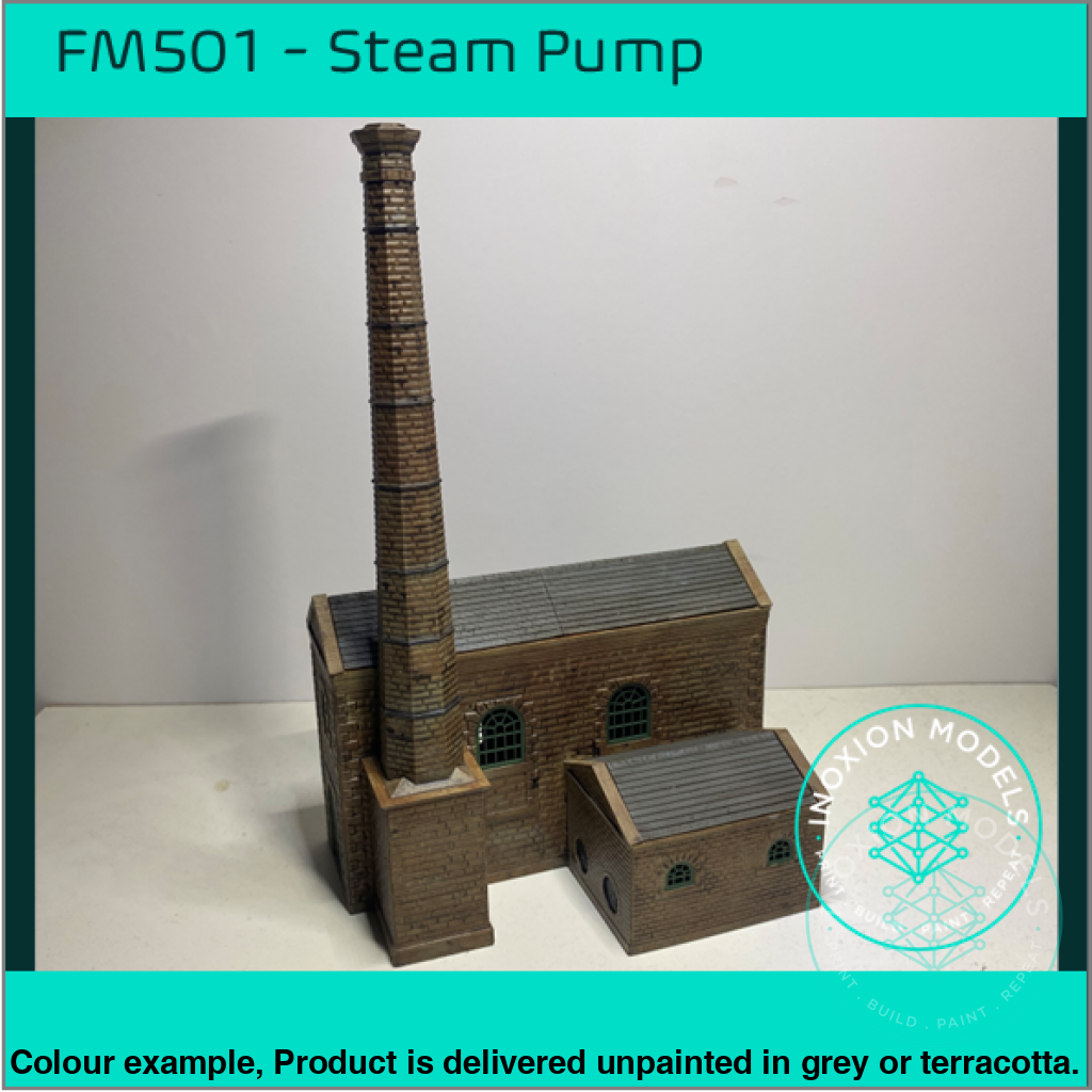 Fm501 – Steam Pump House Oo/Ho Scale Oo Building