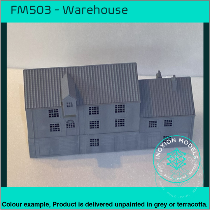 Fm503 – Canal Warehouse Oo/Ho Scale Oo Building