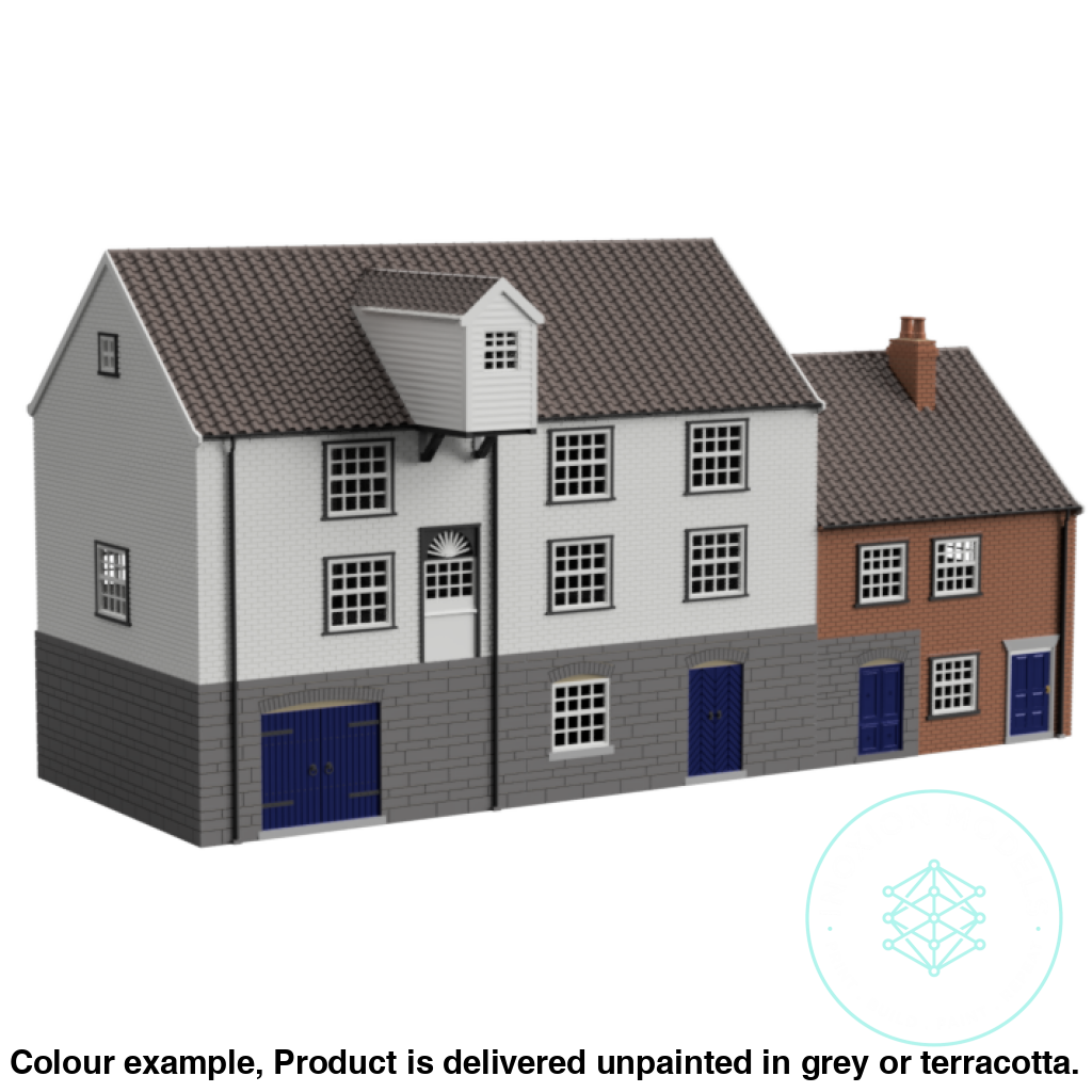 Fm503 – Canal Warehouse Oo/Ho Scale Oo Building