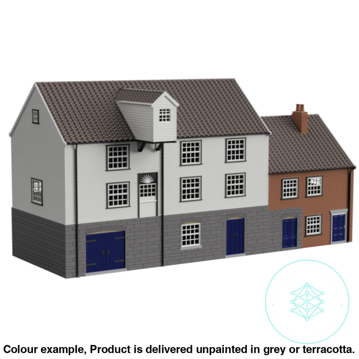 Fm503 – Canal Warehouse Oo/Ho Scale Oo Building