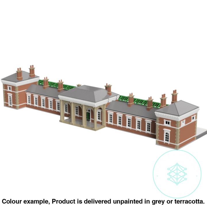 Fm800B – Station Building Platform 1 Oo/Ho Scale Oo