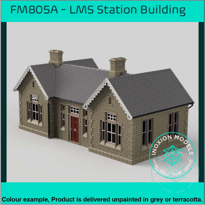 Fm805A – Lms Station Building Oo/Ho Scale Oo