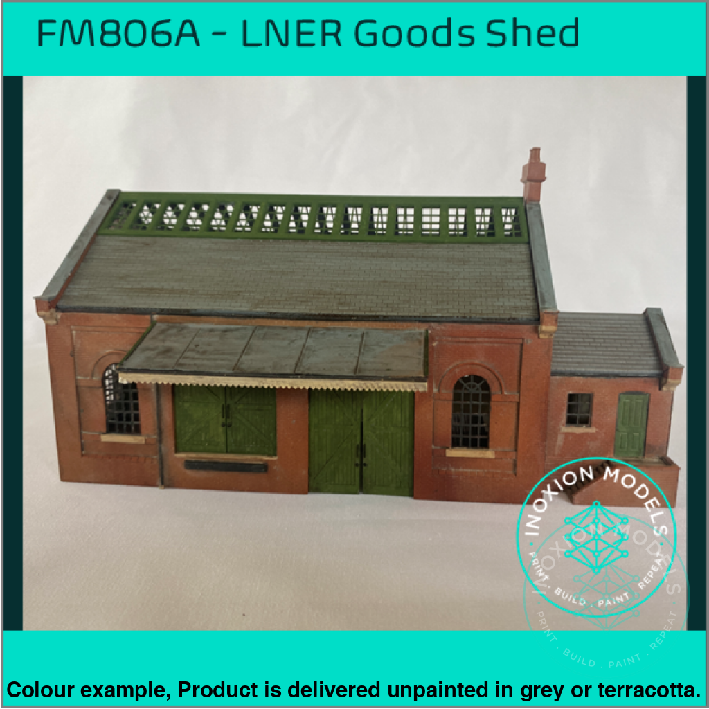 Fm806A – Lner Goods Shed Oo/Ho Scale Oo Building