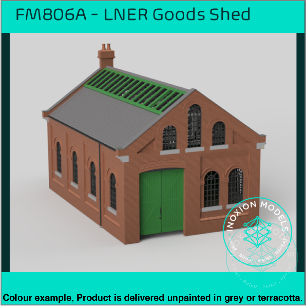 Fm806A – Lner Goods Shed Oo/Ho Scale Oo Building