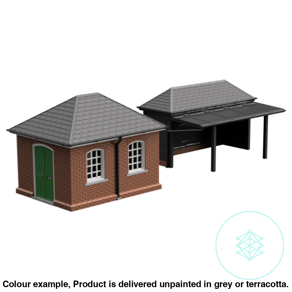 Fm811A – Lner Tram Station Oo/Ho Scale Oo Building