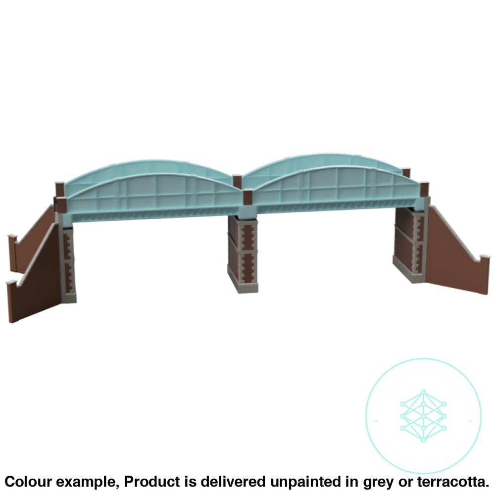 Fm912 – Single Track Girder Bridge Oo Scale Building