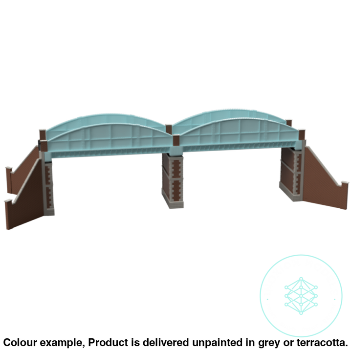 Fm912 – Single Track Girder Bridge Oo Scale Building