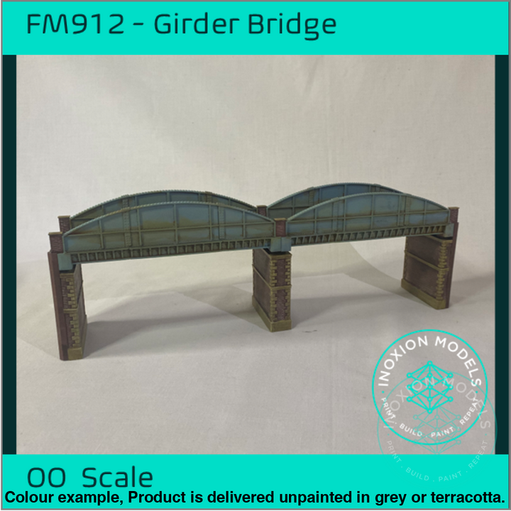 Fm912 – Single Track Girder Bridge Oo Scale Building