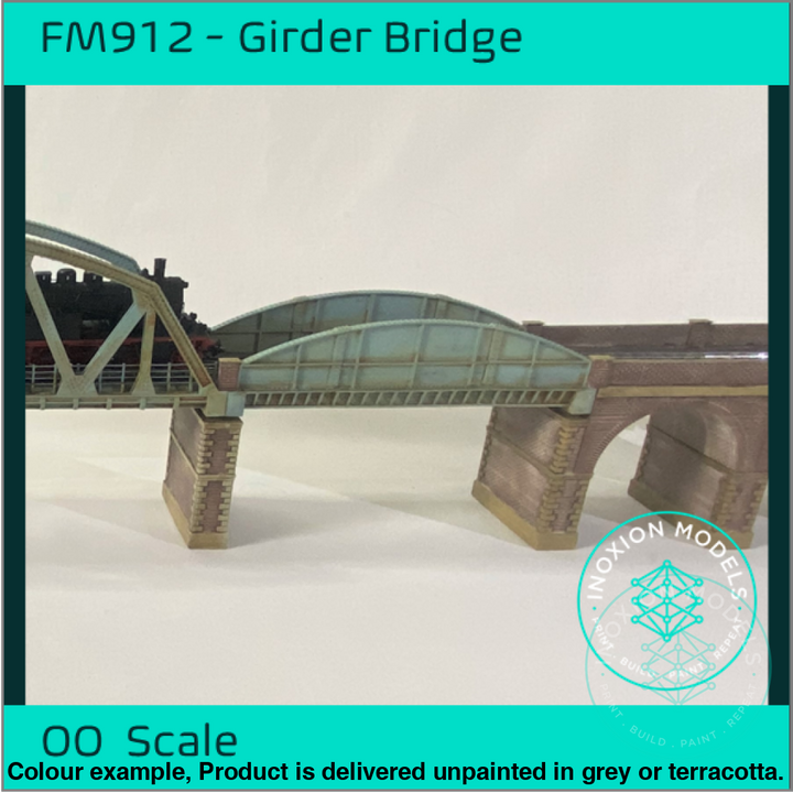 Fm912 – Single Track Girder Bridge Oo Scale Building