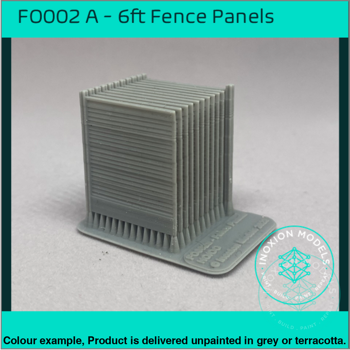 Fo002A – 6Ft Garden Fence Oo/Ho Scale Oo Accessory