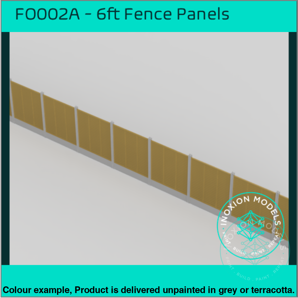 Fo002A – 6Ft Garden Fence Oo/Ho Scale Oo Accessory