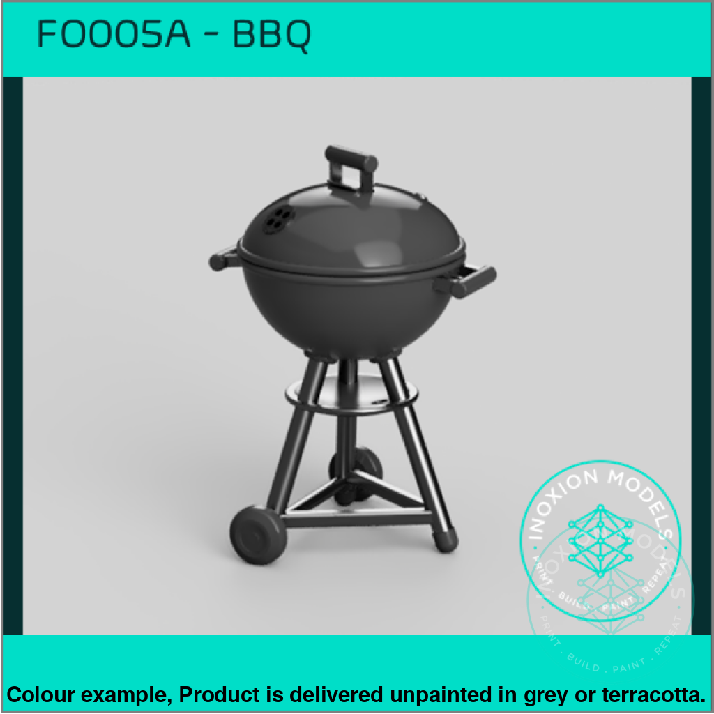 Fo005A – Charcoal Bbqs Oo/Ho Scale Oo Accessory