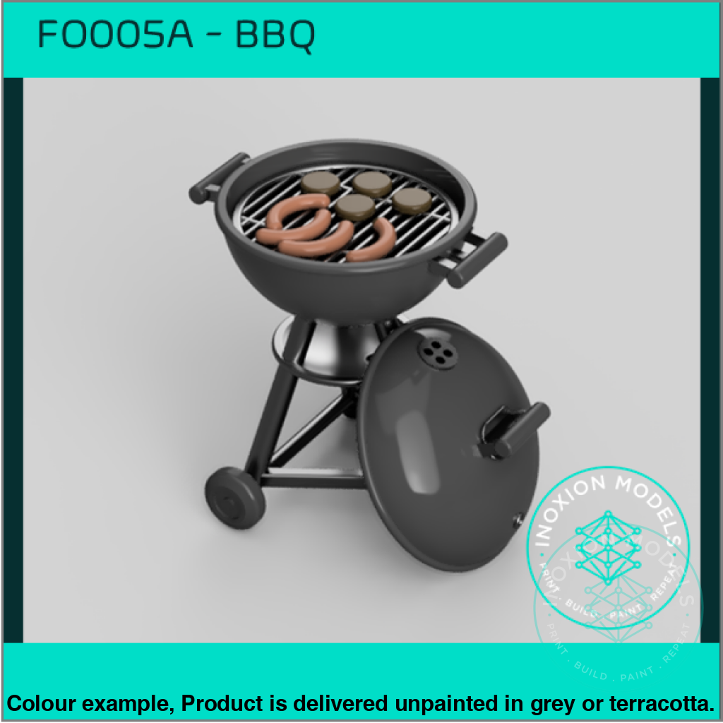 Fo005A – Charcoal Bbqs Oo/Ho Scale Oo Accessory