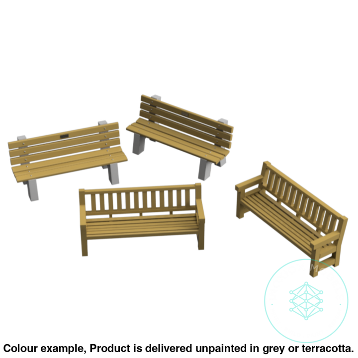 Fo103A – Park Benches Oo/Ho Scale Oo Accessory