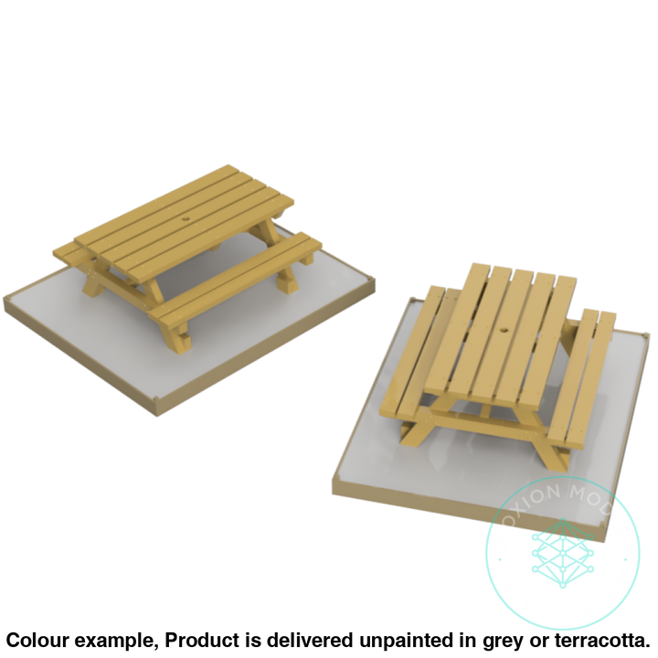 Fo104A – Picnic Benches Oo/Ho Scale Oo Accessory