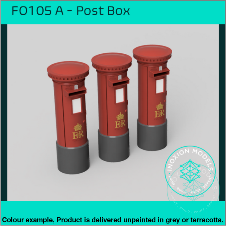 Fo105A – Post Boxes Oo/Ho Scale Oo Accessory