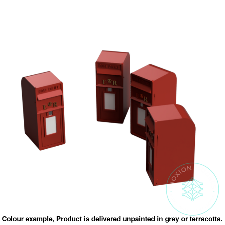 Fo105C – Small Post Box Oo/Ho Scale Oo Accessory