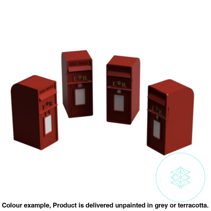 Fo105C – Small Post Box Oo/Ho Scale Oo Accessory