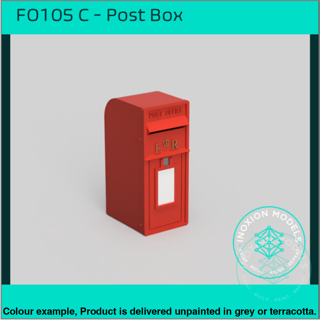 Fo105C – Small Post Box Oo/Ho Scale Oo Accessory