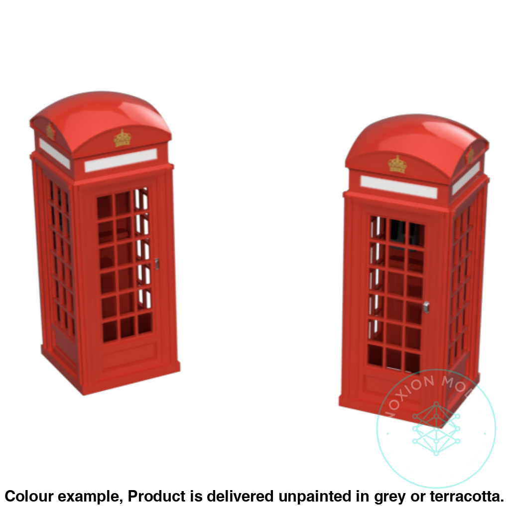 Fo106A - Phone Boxes Oo/Ho Scale Oo Accessory