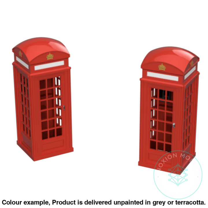 Fo106A - Phone Boxes Oo/Ho Scale Oo Accessory