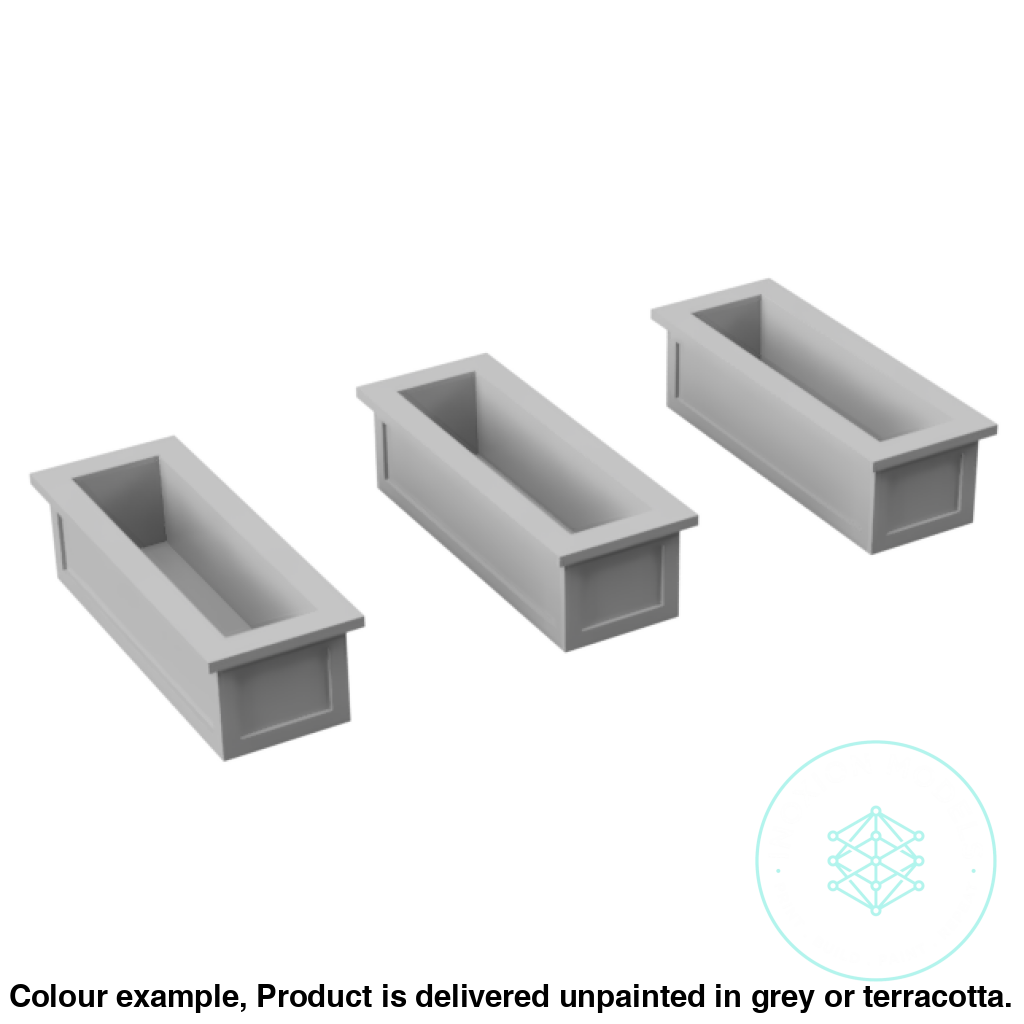 Fo107A – Urban Planters Oo/Ho Scale Oo Accessory