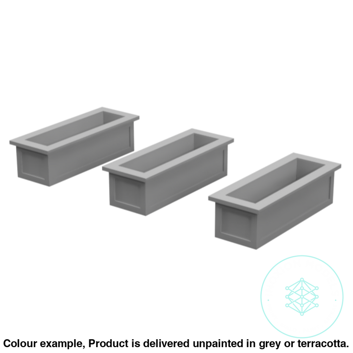 Fo107A – Urban Planters Oo/Ho Scale Oo Accessory