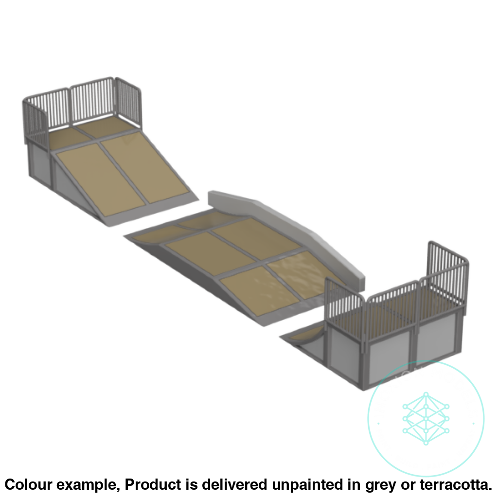 Fo119A – Skate Park Oo/Ho Scale Oo Accessory