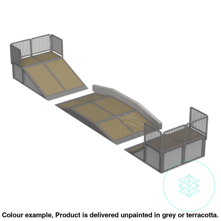 Fo119A – Skate Park Oo/Ho Scale Oo Accessory