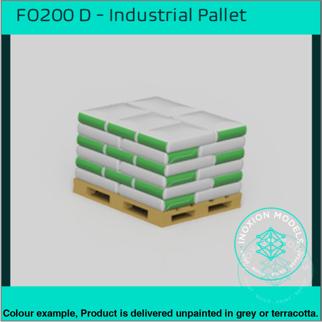 Fo200D – Industrial Pallets Oo/Ho Scale Oo Accessory