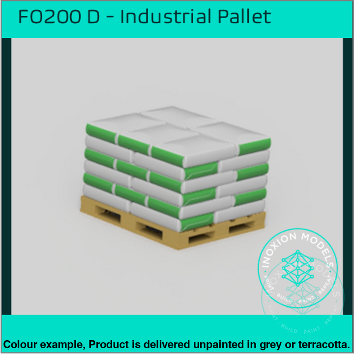 Fo200D – Industrial Pallets Oo/Ho Scale Oo Accessory