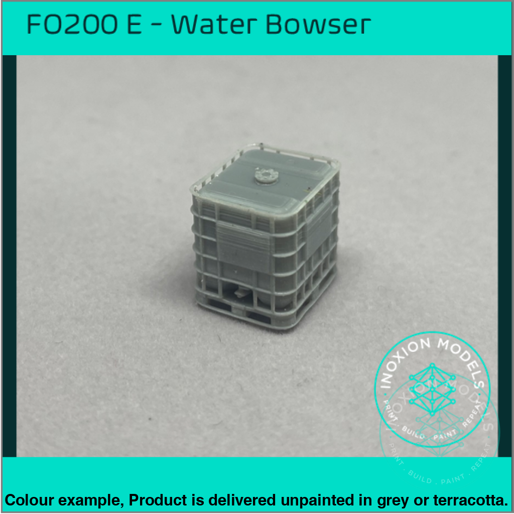 Fo200E – Water Bowser Oo/Ho Scale Oo Accessory